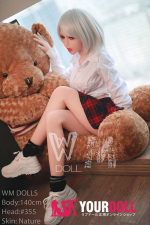 WM Dolls  Libby  140cm  Dカップ  #355 ノーマル肌  口を開いた型 エルフラブドール - 画像 (11)
