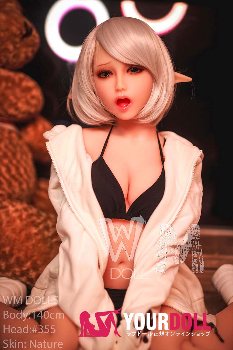 WM Dolls Libby 140cm Dカップ #355 ノーマル肌 口を開いた型 エルフラブドール - 画像 (1)