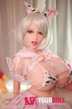 WM Dolls Elena 148cm Lカップ ＃355  ノーマル肌 5穴のセックス人形 エルフ ニプルファック可能 - 画像 (10)