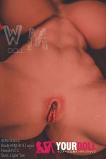 WM Dolls  Ruby  89cm  Sカップ #372　小麦肌 超 乳 ラブドール トルソー - 画像 (9)