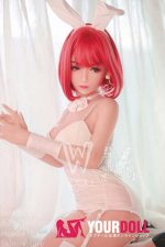 WM Dolls  頼世  140cm  Dカップ  #153 ノーマル肌  赤い髪姫 ラブドール - 画像 (8)