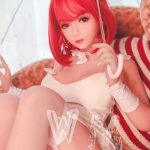 WM Dolls  頼世  140cm  Dカップ  #153 ノーマル肌  赤い髪姫 ラブドール