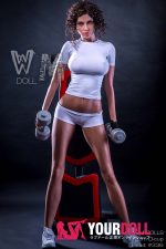 WM Dolls  Fannie 172cm  Dカップ  #366 ブラウン肌  欧米系 等身大ドール - 画像 (5)