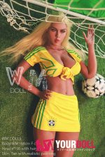 WM Dolls Helana 168cm Fカップ  #198 ブラウン肌  ラブドール 巨乳 - 画像 (6)