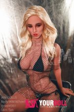 WM Dolls  Halye  167cm  Gカップ #361 ブラウン肌 爆乳 ダッチワイフ - 画像 (4)