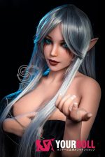 SEDOLL Elsa 150cm Eカップ SE#022  小麦肌 ダークエルフ ハロウィン ラブ人形 - 画像 (4)