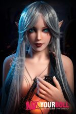 SEDOLL Elsa 150cm Eカップ SE#022  小麦肌 ダークエルフ ハロウィン ラブ人形 - 画像 (3)