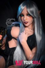 SEDOLL Elsa 150cm Eカップ SE#022  小麦肌 ダークエルフ ハロウィン ラブ人形 - 画像 (2)