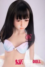 Momo  紗和 132cm  Aカップ  ノーマル肌  妊娠腹 ラブドール 貧 乳 - 画像 (5)