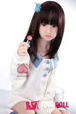 Momo  心優 132cm  Aカップ  ノーマル肌  妊娠腹 ラブドール ろり - 画像 (2)