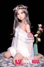 Momo  胡桃  132cm  Aカップ  ノーマル肌  妊娠腹 最新 ラブドール - 画像 (5)