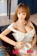 WM Dolls 静奈 158cm Dカップ ＃153 ノーマル肌 等身大 ラブドール - 画像 (3)