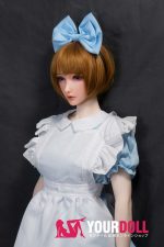 ElsaBabe Naoko HA007 102cm ピンク肌  フルシリコン製  メイド ラブ人形 - 画像 (3)