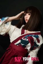 ElsaBabe Kanon HC034 165cm ピンク肌  フルシリコン製  和風美人 ラブドール - 画像 (3)