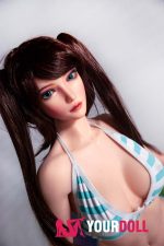 ElsaBabe Aiko HA017 102cm ピンク肌  フルシリコン製 小悪魔 BJD風 ラブ人形 - 画像 (9)