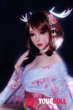 ElsaBabe Mizuki HB030 150cm ピンク肌  フルシリコン製 巫女 BJD風 ラブ人形