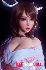 ElsaBabe Mizuki HB030 150cm ピンク肌  フルシリコン製 巫女 BJD風 ラブ人形 - 画像 (3)
