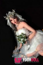 ElsaBabe Ayumi HB027 150cm ピンク肌  フルシリコン製 花嫁 等身大ドール - 画像 (6)