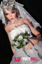 ElsaBabe Ayumi HB027 150cm ピンク肌  フルシリコン製 花嫁 等身大ドール - 画像 (2)