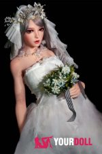 ElsaBabe Ayumi HB027 150cm ピンク肌  フルシリコン製 花嫁 等身大ドール - 画像 (4)