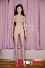 WM Dolls 富美子 165cm  Fカップ ＃5  フルシリコン ノーマル肌  セックスドール - 画像 (12)