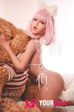 WM Dolls 莉音 142cm  Kカップ  #355 小麦色肌  等身大ドール ニプルファック可能 - 画像 (14)