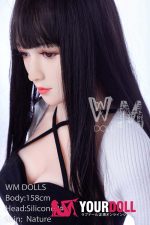 WM Dolls  千雪 158cm  Dカップ #8 ノーマル肌 シリコンヘッド +TPEボディ ラブ人形 - 画像 (5)