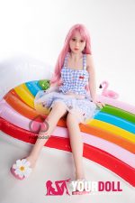 Momo 園子 132cm  Aカップ  ノーマル肌 妊娠腹 ラブドール 美少女 - 画像 (6)