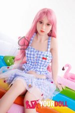 Momo 園子 132cm  Aカップ  ノーマル肌 妊娠腹 ラブドール 美少女 - 画像 (4)