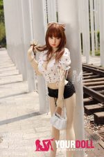 WM Dolls  智美 158cm  Dカップ #12 ノーマル肌 シリコンヘッド +TPEボディ ラブ人形 - 画像 (15)