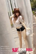 WM Dolls  智美 158cm  Dカップ #12 ノーマル肌 シリコンヘッド +TPEボディ ラブ人形 - 画像 (16)