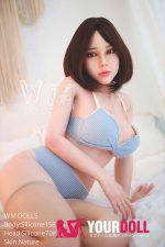 WM Dolls  知恵 158cm  Cカップ ＃70  フルシリコンノーマル肌  セックス ドール - 画像 (2)