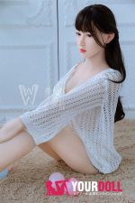 WM Dolls  千鶴 158cm  Dカップ #17 ノーマル肌 シリコンヘッド +TPEボディ ラブ人形 - 画像 (13)