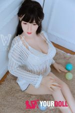 WM Dolls  千鶴 158cm  Dカップ #17 ノーマル肌 シリコンヘッド +TPEボディ ラブ人形 - 画像 (8)