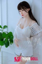 WM Dolls  千鶴 158cm  Dカップ #17 ノーマル肌 シリコンヘッド +TPEボディ ラブ人形 - 画像 (10)