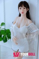 WM Dolls  千鶴 158cm  Dカップ #17 ノーマル肌 シリコンヘッド +TPEボディ ラブ人形 - 画像 (11)