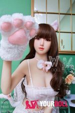 WM Dolls  絵理沙158cm  Dカップ  #3 ノーマル肌 シリコンヘッド +TPEボディ ラブ人形 - 画像 (14)