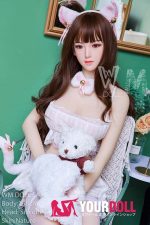 WM Dolls  絵理沙158cm  Dカップ  #3 ノーマル肌 シリコンヘッド +TPEボディ ラブ人形 - 画像 (10)