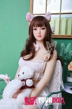 WM Dolls  絵理沙158cm  Dカップ  #3 ノーマル肌 シリコンヘッド +TPEボディ ラブ人形 - 画像 (8)