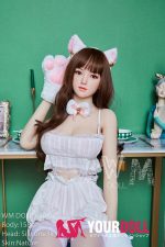 WM Dolls  絵理沙158cm  Dカップ  #3 ノーマル肌 シリコンヘッド +TPEボディ ラブ人形 - 画像 (7)