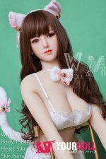 WM Dolls  絵理沙158cm  Dカップ  #3 ノーマル肌 シリコンヘッド +TPEボディ ラブ人形 - 画像 (2)