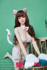 WM Dolls  絵理沙158cm  Dカップ  #3 ノーマル肌 シリコンヘッド +TPEボディ ラブ人形 - 画像 (13)
