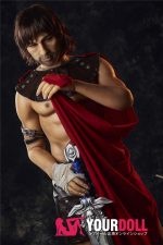 Irontech Doll Charles 162cm  ローマ戦士　ダッチワイフ 男性 - 画像 (7)