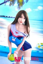 Irontech Doll Mika 163cm Gカップ 巨乳 水着お姉さん アダルトラブ人形 - 画像 (4)