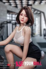WM Dolls  月野 164cm  Dカップ ＃85ノーマル肌 シリコンヘッド +TPEボディ ラブ人形 - 画像 (6)