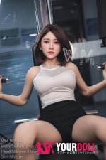 WM Dolls  月野 164cm  Dカップ ＃85ノーマル肌 シリコンヘッド +TPEボディ ラブ人形 - 画像 (5)