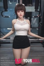 WM Dolls  月野 164cm  Dカップ ＃85ノーマル肌 シリコンヘッド +TPEボディ ラブ人形 - 画像 (4)