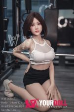 WM Dolls  月野 164cm  Dカップ ＃85ノーマル肌 シリコンヘッド +TPEボディ ラブ人形 - 画像 (14)
