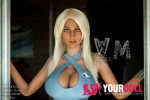 WM Dolls Dayana 174cm  Gカップ  #408 ブラウン肌  等身大ドール - 画像 (15)