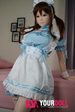 PiperDoll Eirian 130cm Fカップ  ホワイト肌 一体型  シリコンラブドール EVO骨格内蔵 - 画像 (5)